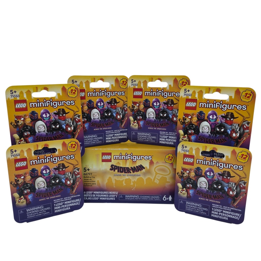 LEGO 66797 Marvel Spider-Man Across the Spider-Verse 6-Pack - NO DUPLICATES